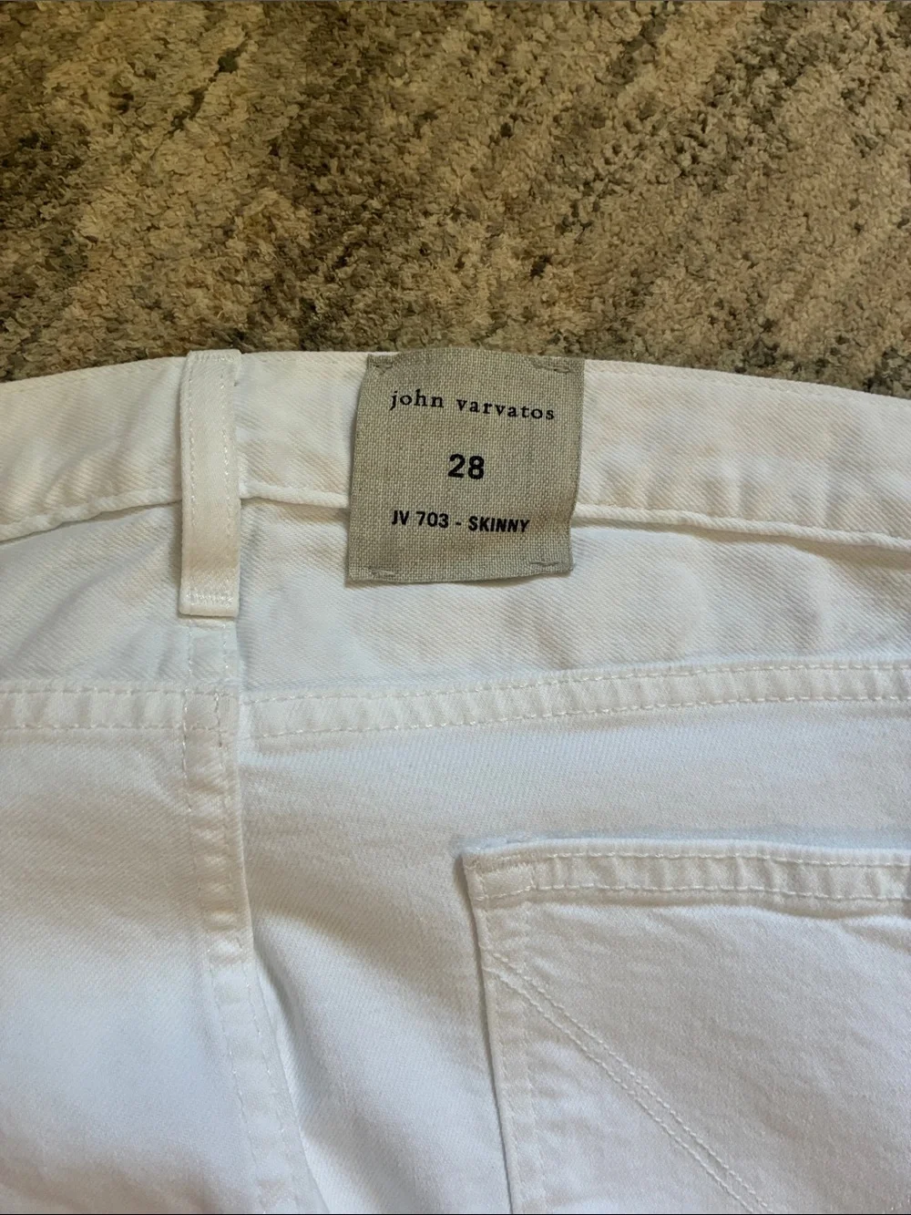 John Varvatos classic white